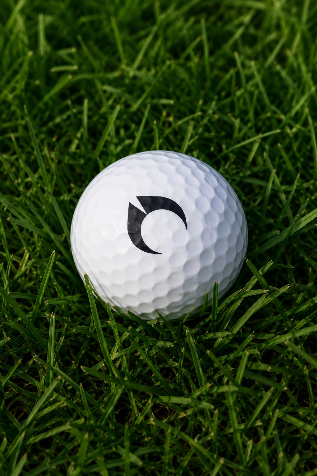 GoByrdie Smart Ball mit Logo im Gras